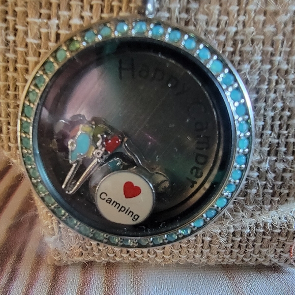 New Camping Necklace w/ Charms - Picture 2 of 2